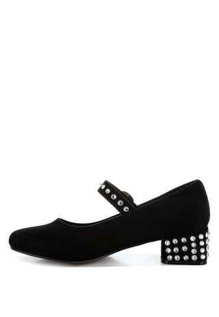 Sima Studded Mary Jane Pumps - 1985 the VAULT Boutique