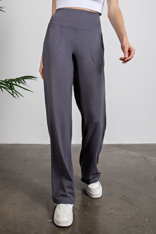 Butter Straight Leg Pants - 1985 the VAULT Boutique