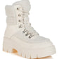 Wellerman Faux Fur Detail Chunky Hiker Boots - 1985 the VAULT Boutique