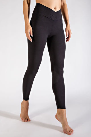 Rae Mode V Waist Full Length Leggings - 1985 the VAULT Boutique