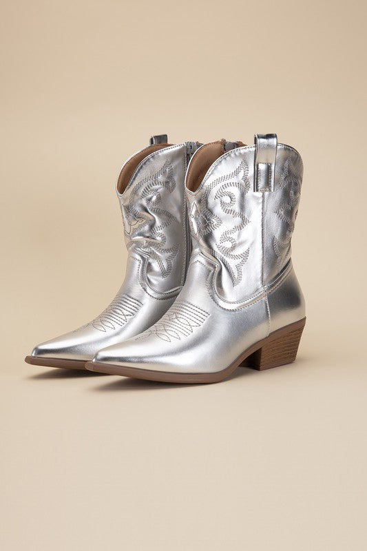 WILLA Western Booties - 1985 the VAULT Boutique