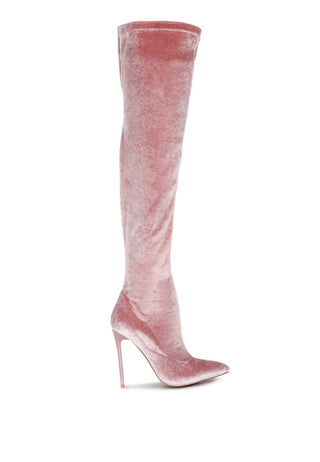 Madmiss Stiletto Calf Boots - 1985 the VAULT Boutique