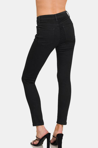 Zenana High Rise Skinny Jeans with Pockets - 1985 the VAULT Boutique