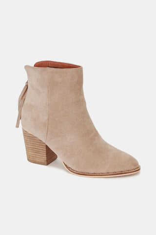 Beast Fashion Suede Point Toe Ankle Booties - 1985 the VAULT Boutique