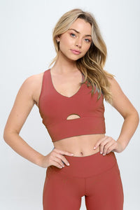 Two Piece Activewear Set with Cut-Out Detail - 1985 the VAULT Boutique