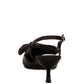 Okshak Satin Bow Slingback Sandals - 1985 the VAULT Boutique