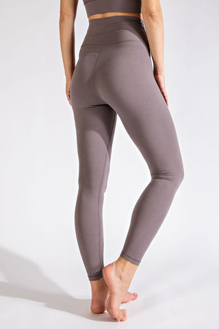 V Waist Full Length Leggings - 1985 the VAULT Boutique