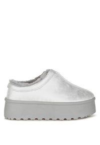 Lottys Faux Leather Platform Classic Slip-On - 1985 the VAULT Boutique