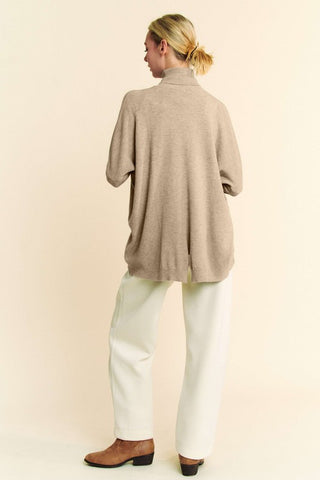 Davi & Dani Turtleneck Long Sleeve Knit Top - 1985 the VAULT Boutique