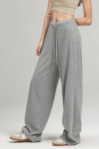 Basic Bae Drawstring Wide Leg Pants - 1985 the VAULT Boutique