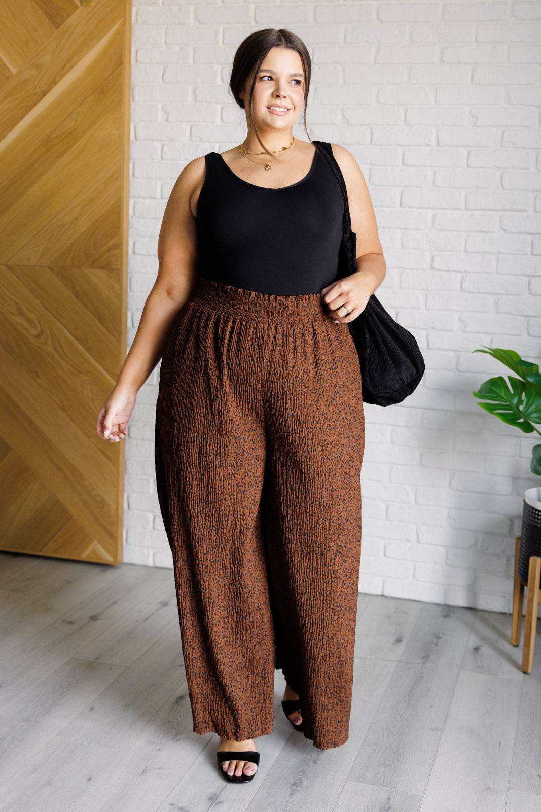 Last Minute Corduroy Tote in Black - 1985 the VAULT Boutique