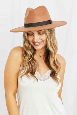 Fame Enjoy The Simple Things Fedora Hat - 1985 the VAULT Boutique