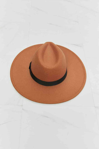 Fame Enjoy The Simple Things Fedora Hat - 1985 the VAULT Boutique