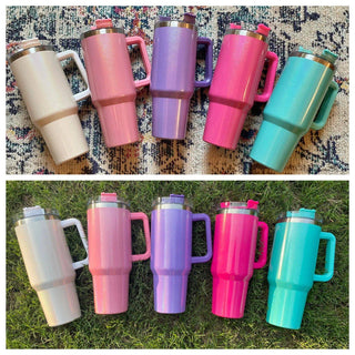 Insulated Shimmer Tumbler in Five Colors - 1985 the VAULT Boutique