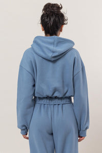 HYFVE Bubble Hem Cropped Hoodie - 1985 the VAULT Boutique