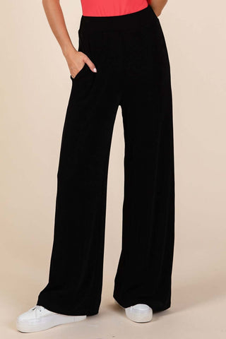 Mittoshop Elastic Waist Pants with Side Pockets - 1985 the VAULT Boutique