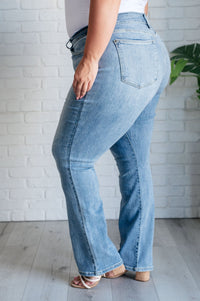 Alana Mid Rise Clean Bootcut Jeans - Happily Ever Atchison Shop Co.