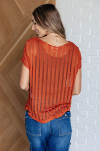 All I See Is You Loose Knit Top - Happily Ever Atchison Shop Co.