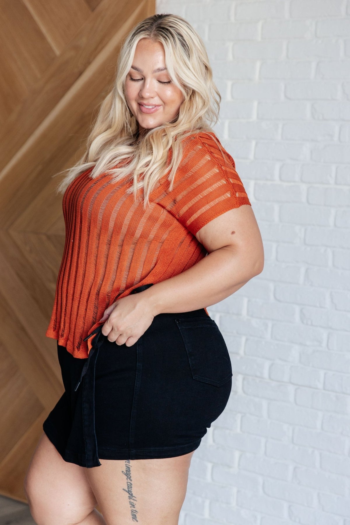 All I See Is You Loose Knit Top - Happily Ever Atchison Shop Co.