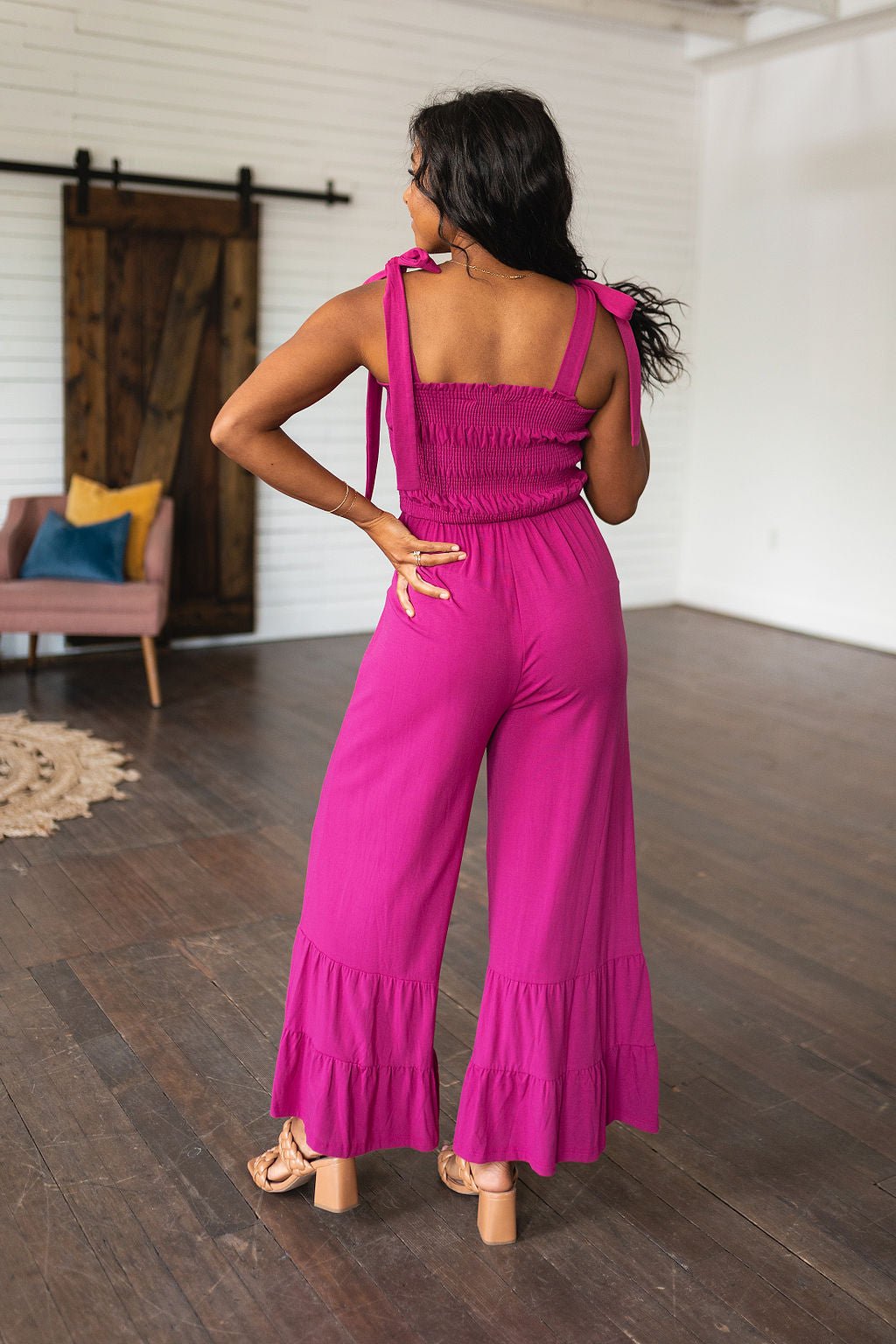 Almost Available Flared Jumpsuit - Happily Ever Atchison Shop Co.