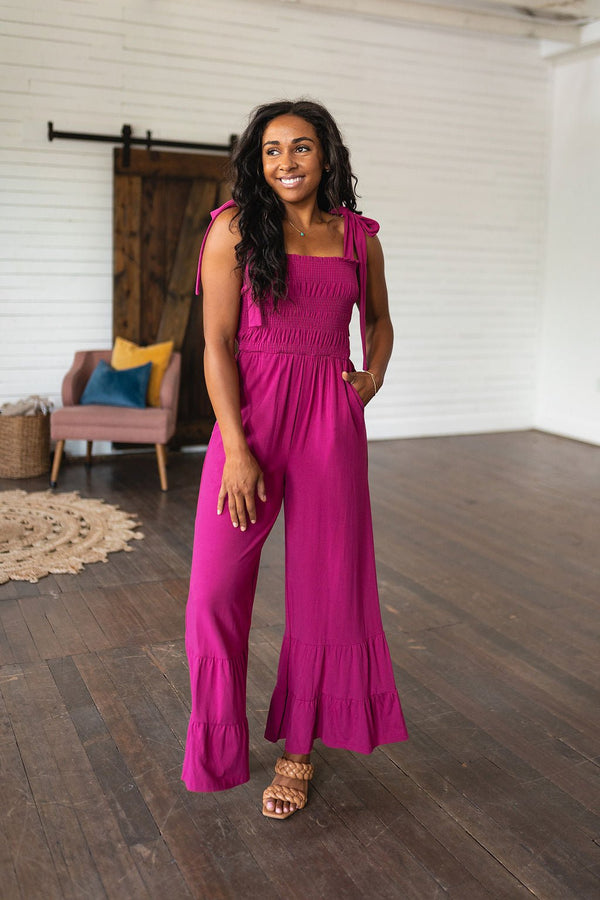 Almost Available Flared Jumpsuit - Happily Ever Atchison Shop Co.