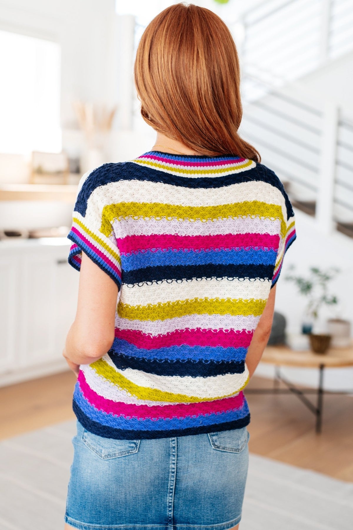 Another One V-Neck Striped Top - Happily Ever Atchison Shop Co.