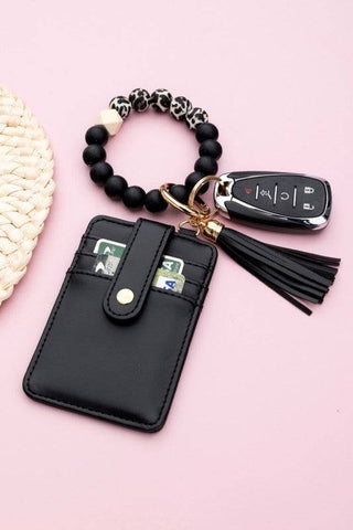 Silicone Key Ring Wallet Bracelet - 1985 the VAULT Boutique