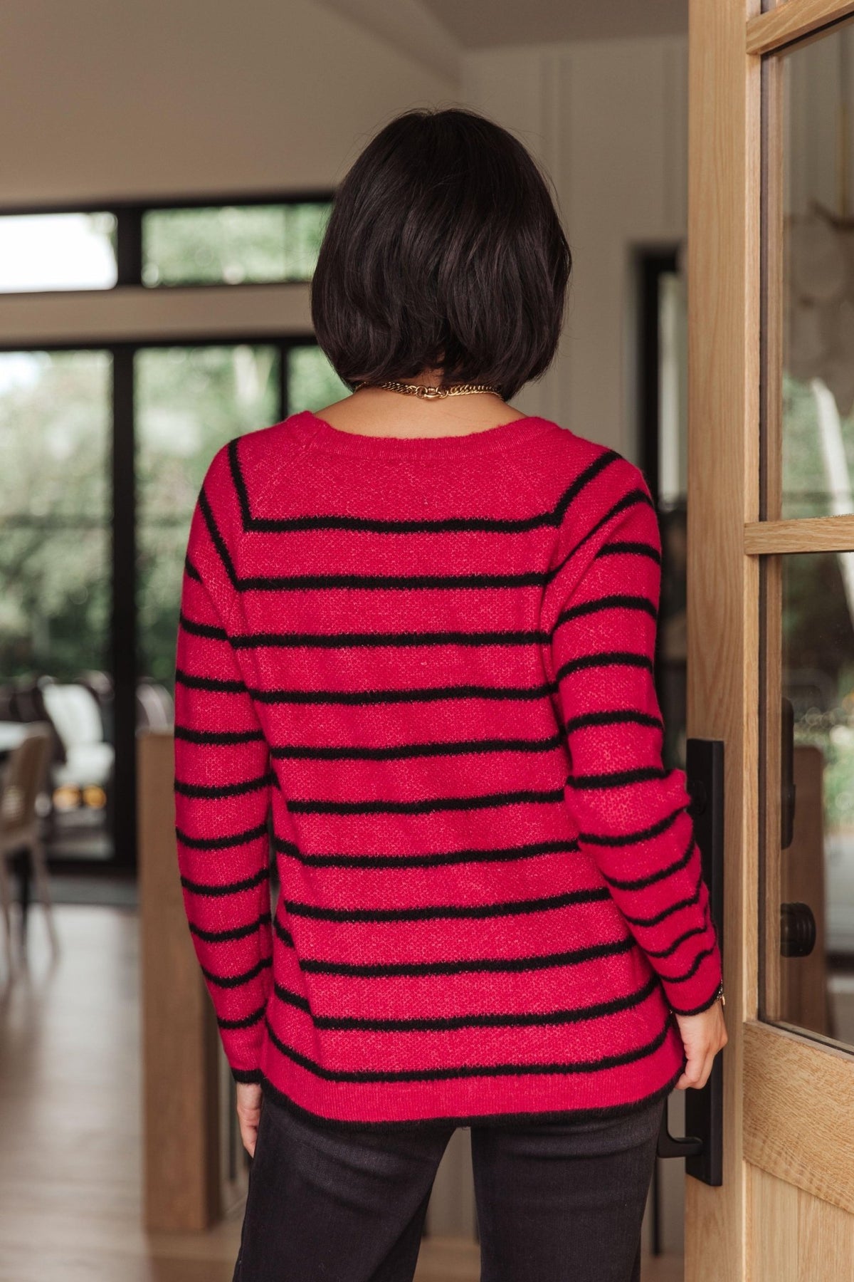 Are We There Yet? Striped Sweater - Happily Ever Atchison Shop Co.