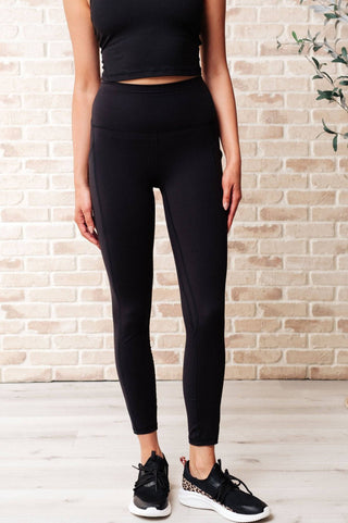 Somewhere to Start Leggings in Black - 1985 the VAULT Boutique