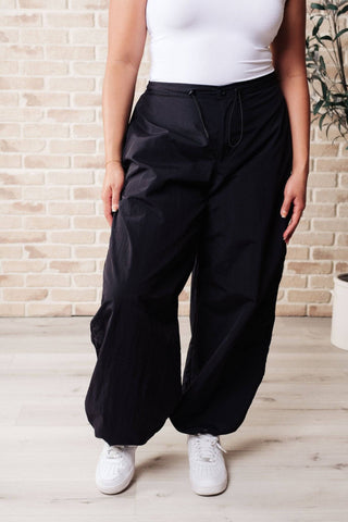 Step Up Joggers in Black - 1985 the VAULT Boutique