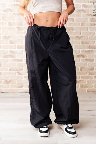 Step Up Joggers in Black - 1985 the VAULT Boutique