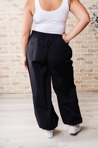 Step Up Joggers in Black - 1985 the VAULT Boutique