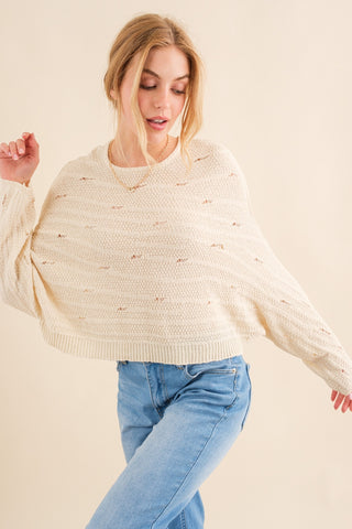 And The Why Dolman Sleeves Sweater - 1985 the VAULT Boutique