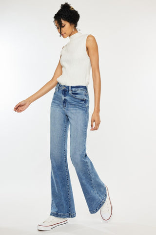 Kancan High Rise Wide Leg Jeans - 1985 the VAULT Boutique