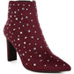 Sakura Diamante Embellished Microfiber Boots - 1985 the VAULT Boutique