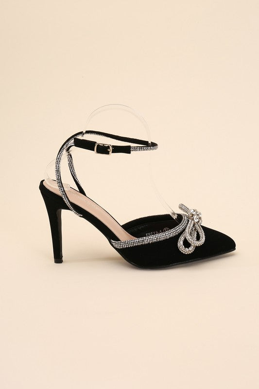 FREYA Double Bow Heel - 1985 the VAULT Boutique