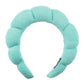CALA Mint Spa Headband & Wristband Set