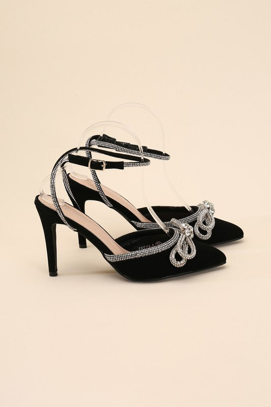 FREYA Double Bow Heel - 1985 the VAULT Boutique