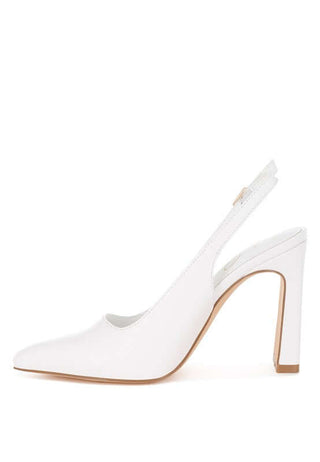 Sarka Pointy Toe Slingback Pumps - 1985 the VAULT Boutique