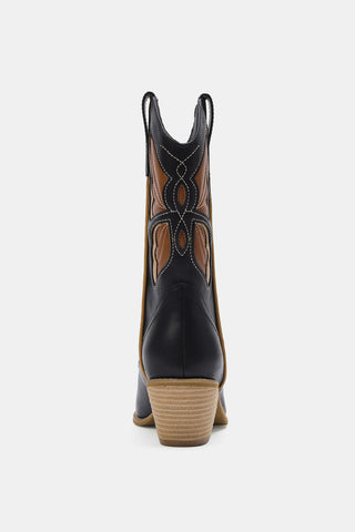 Beast Fashion Butterfly Cut Detail Point Toe Boots - 1985 the VAULT Boutique