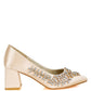 Abatina Satin Diamante Embellished Pumps - 1985 the VAULT Boutique