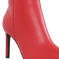 Tatria Textured Stiletto Heel Ankle Boots - 1985 the VAULT Boutique