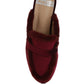 Seyhan Fur Detail Velvet Slip-On Mules - 1985 the VAULT Boutique