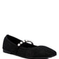Sassie Pearl Embellished Ballerina Flats - 1985 the VAULT Boutique