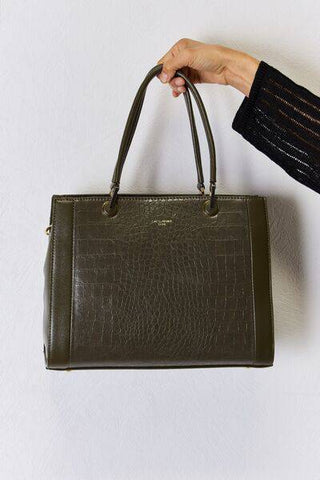 David Jones Texture PU Leather Handbag - 1985 the VAULT Boutique