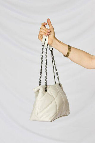 SHOMICO PU Leather Chain Handbag - 1985 the VAULT Boutique