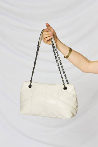 SHOMICO PU Leather Chain Handbag - 1985 the VAULT Boutique