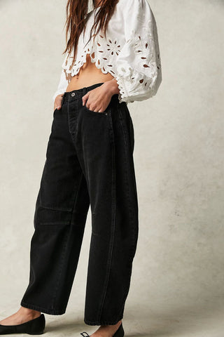 Wide Leg Jeans with Pockets - 1985 the VAULT Boutique