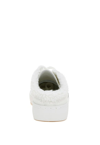 Moxie Fur Collar Slip On Sneakers - 1985 the VAULT Boutique