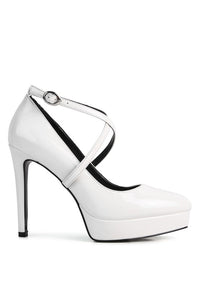 PIXIE DUST CROSS STRAPPED STILETTO SANDAL - 1985 the VAULT Boutique